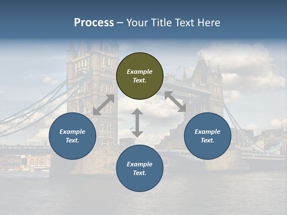 Gear Bike Cogs PowerPoint Template