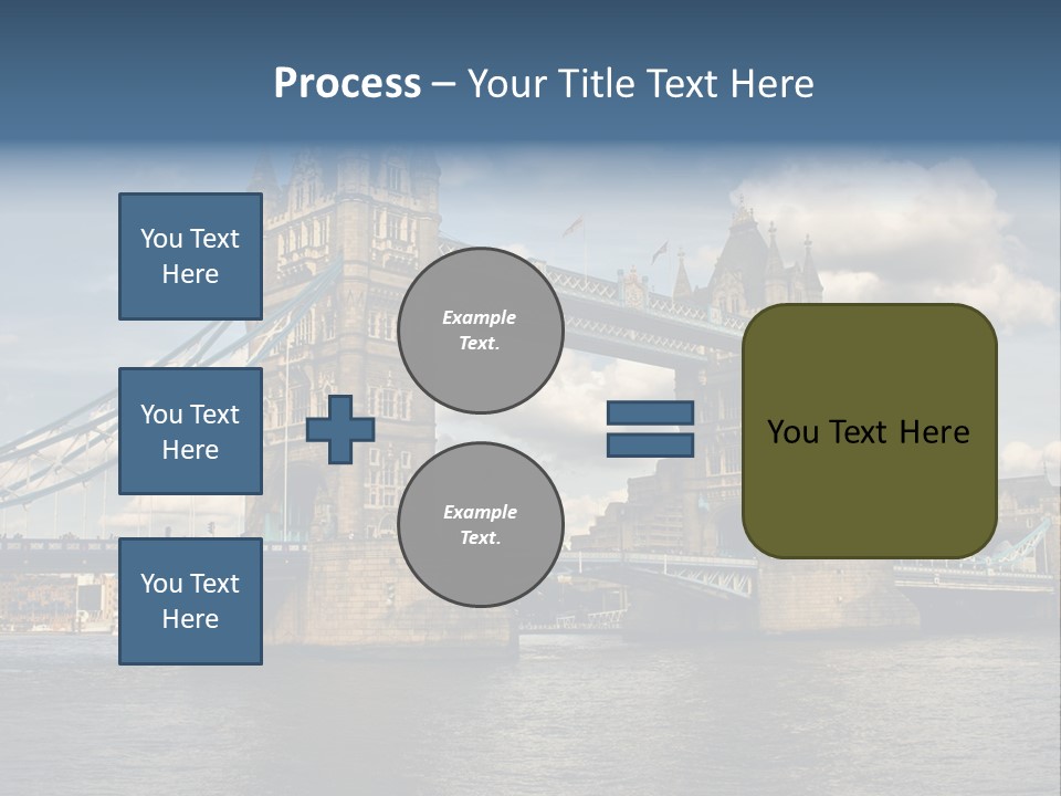 Gear Bike Cogs PowerPoint Template