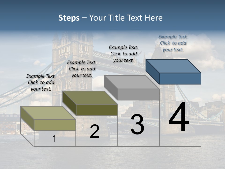 Gear Bike Cogs PowerPoint Template