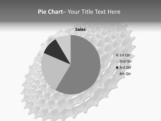 Gear Bike Cogs PowerPoint Template