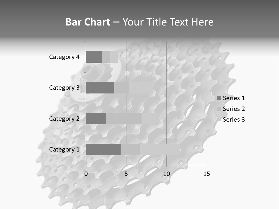 Gear Bike Cogs PowerPoint Template