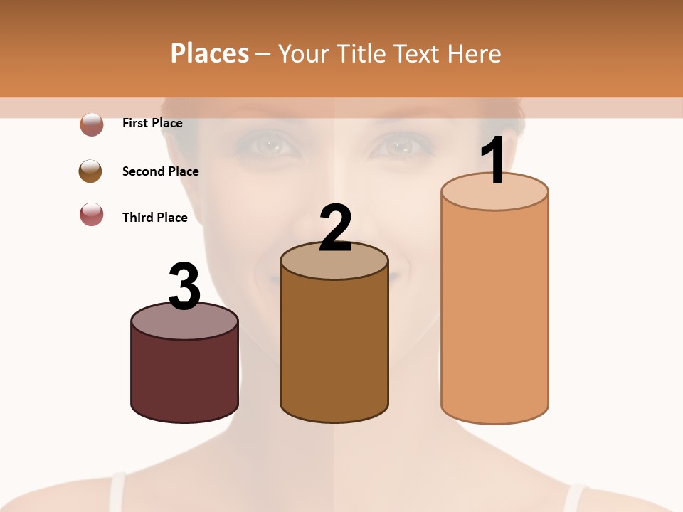 Young Wellbeing Girl PowerPoint Template