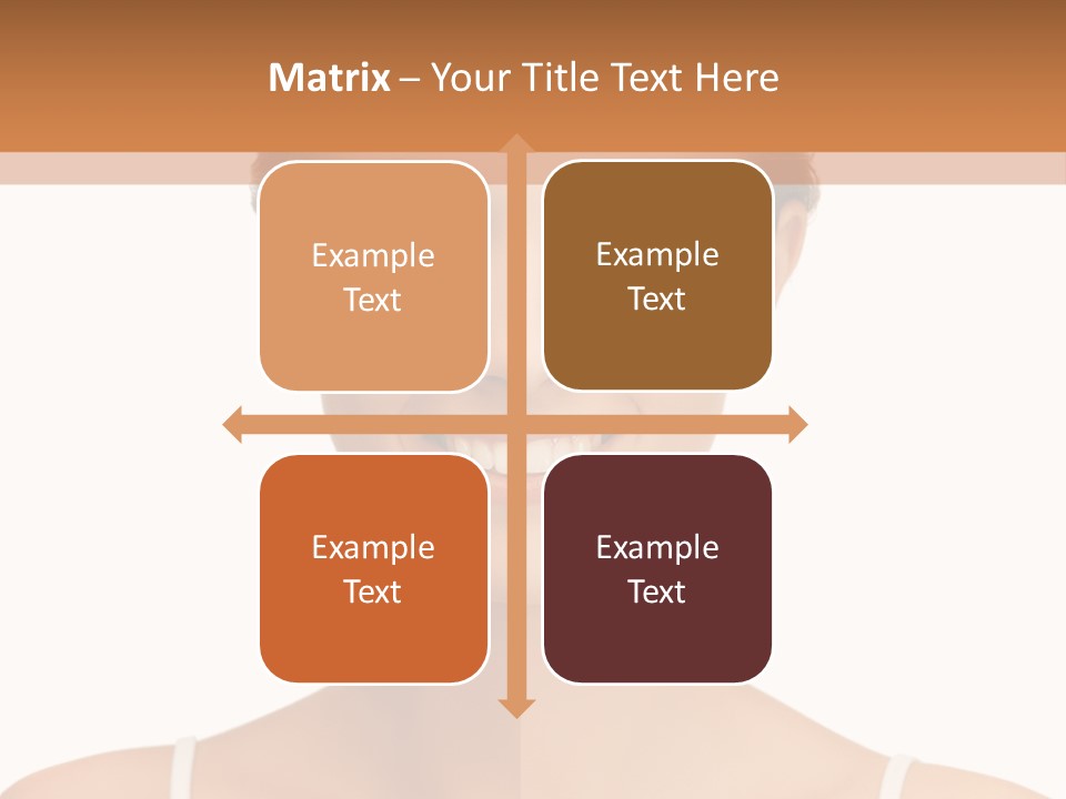 Young Wellbeing Girl PowerPoint Template