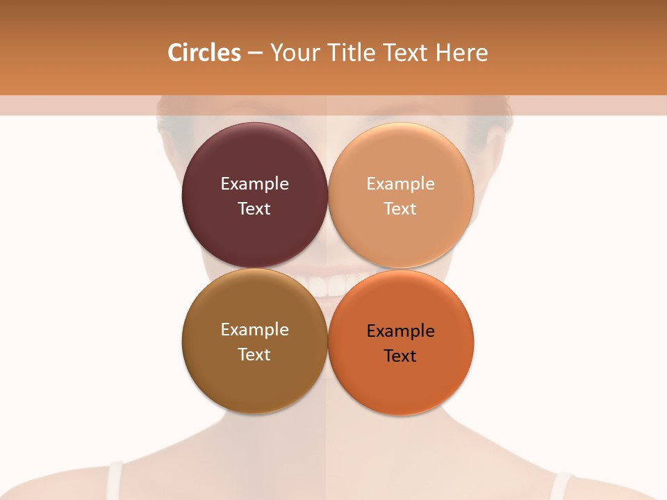 Young Wellbeing Girl PowerPoint Template