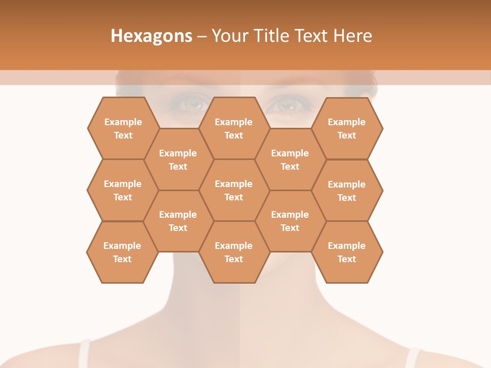 Young Wellbeing Girl PowerPoint Template