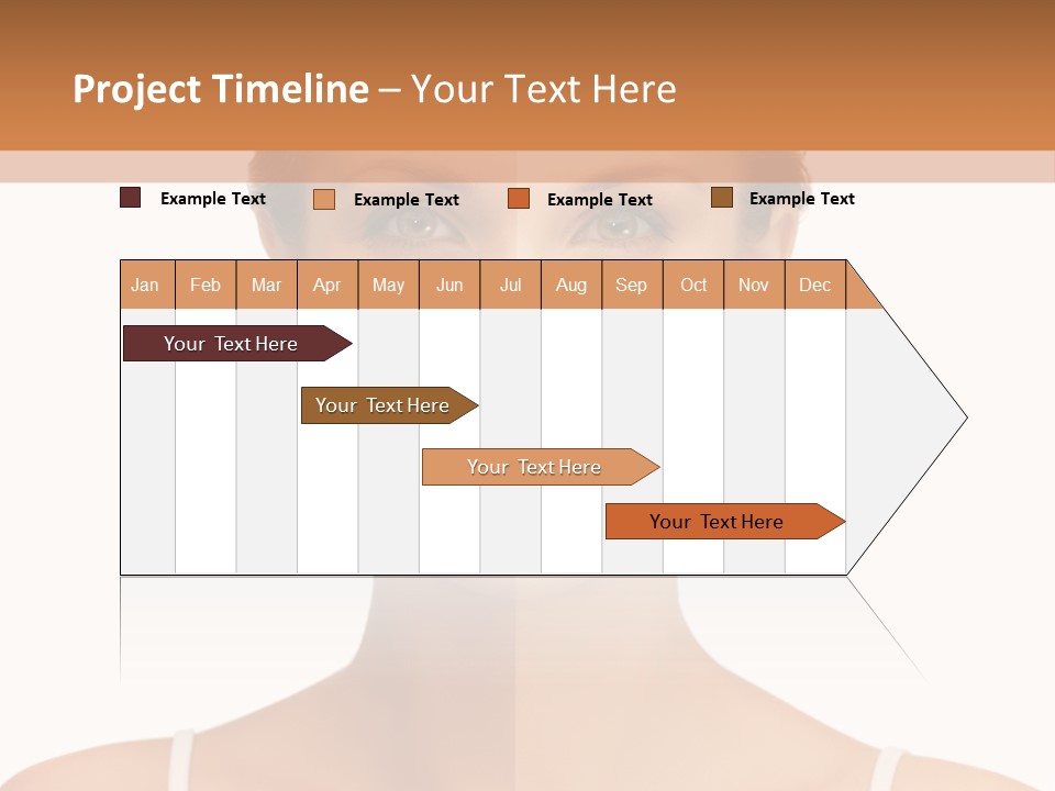 Young Wellbeing Girl PowerPoint Template