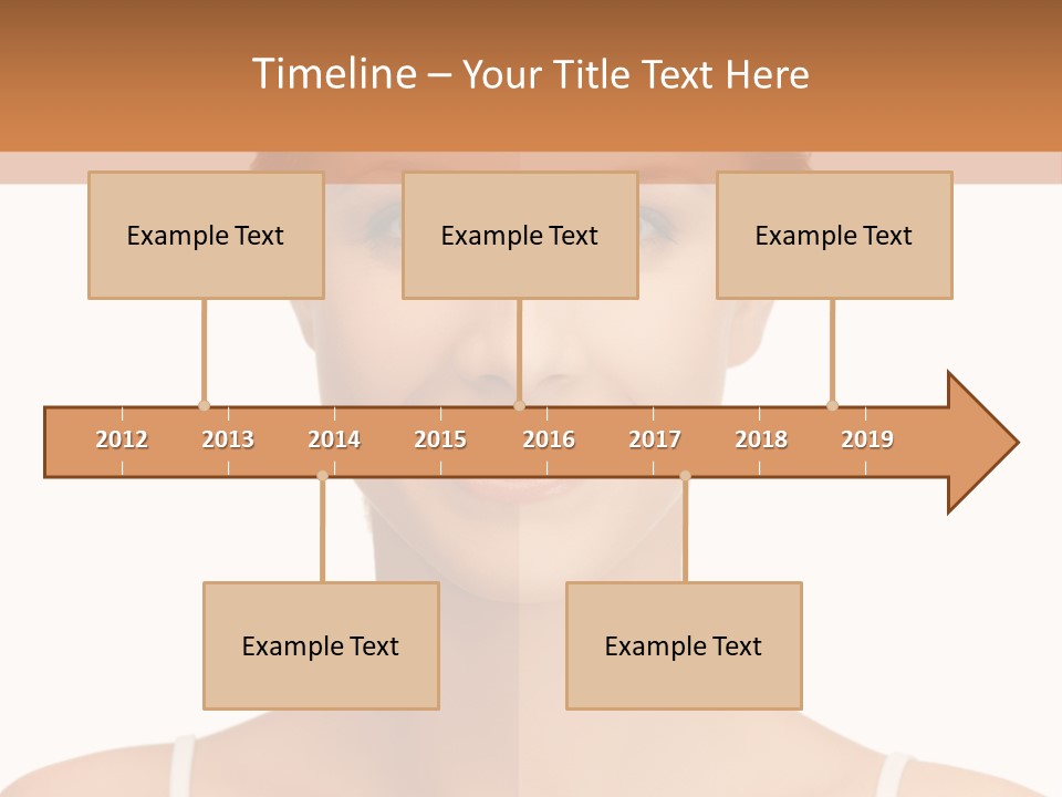 Young Wellbeing Girl PowerPoint Template