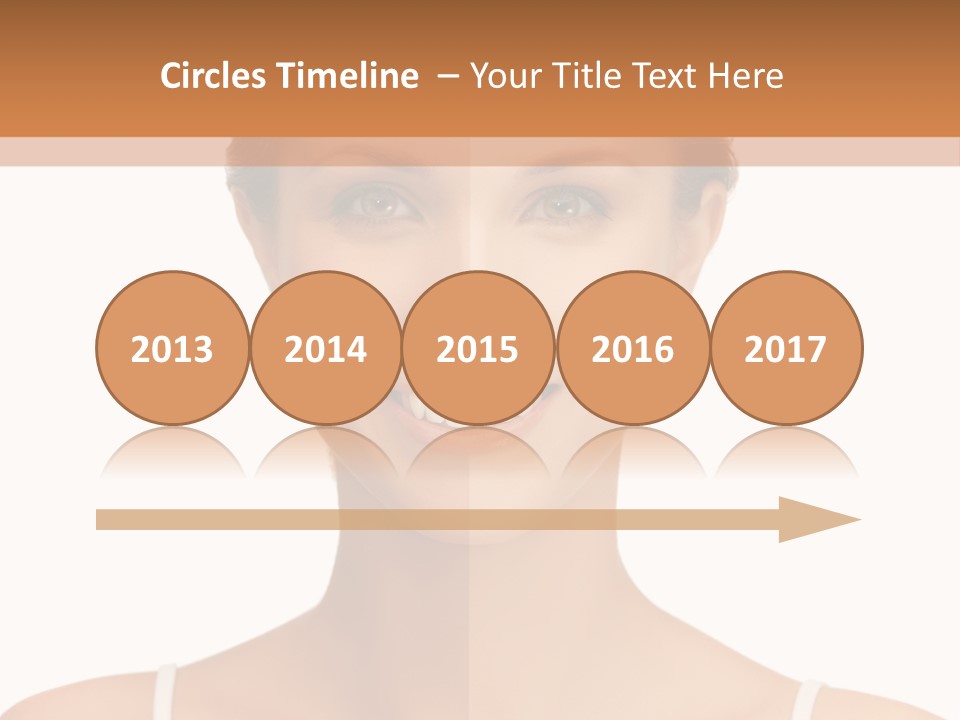 Young Wellbeing Girl PowerPoint Template