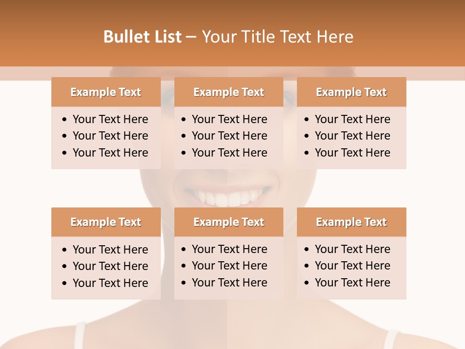 Young Wellbeing Girl PowerPoint Template