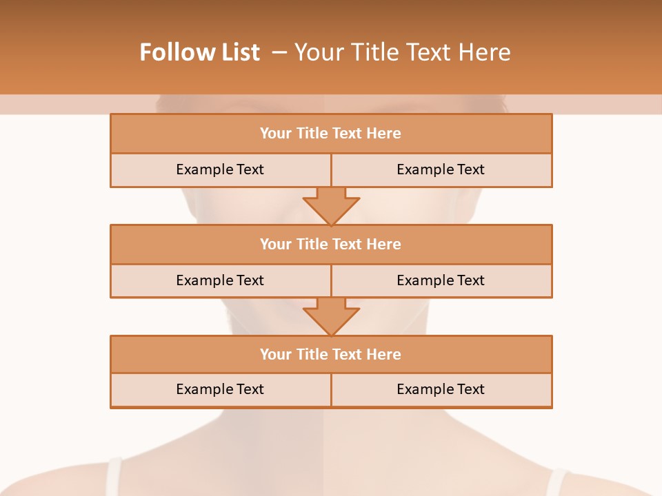 Young Wellbeing Girl PowerPoint Template