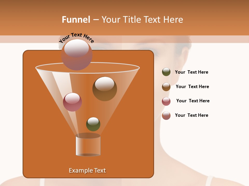 Young Wellbeing Girl PowerPoint Template