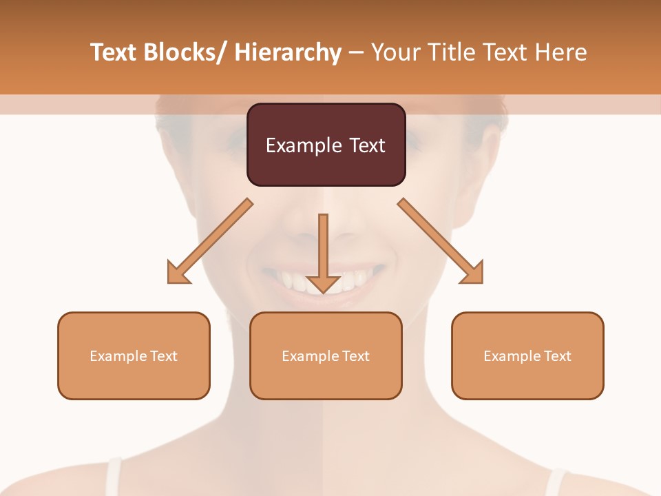 Young Wellbeing Girl PowerPoint Template