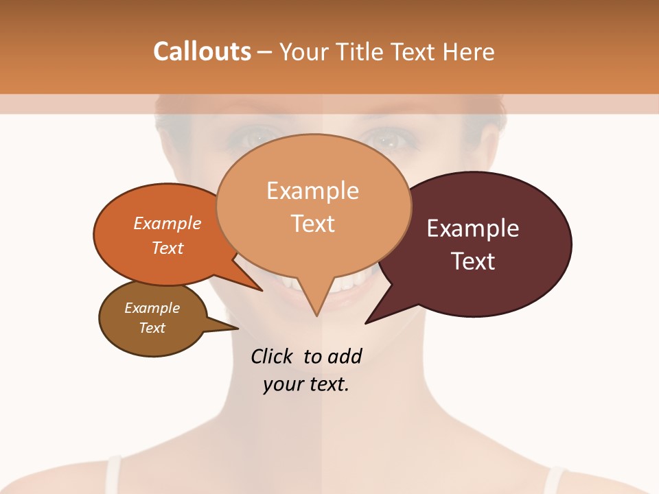 Young Wellbeing Girl PowerPoint Template