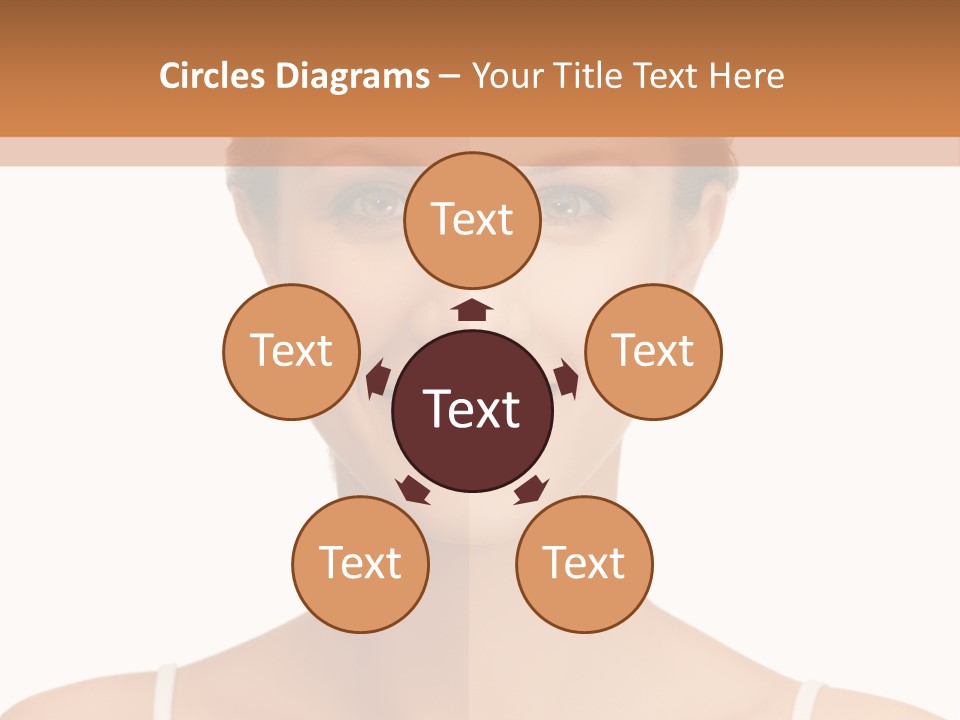 Young Wellbeing Girl PowerPoint Template