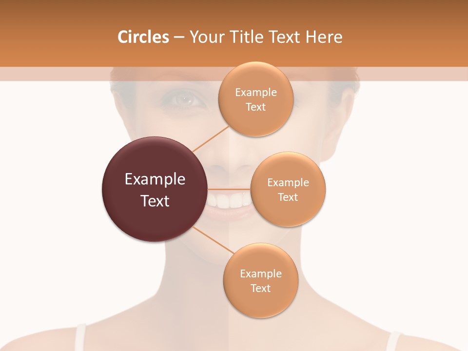 Young Wellbeing Girl PowerPoint Template