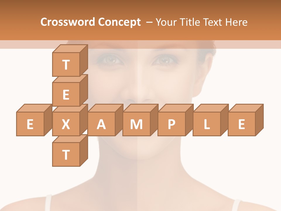 Young Wellbeing Girl PowerPoint Template