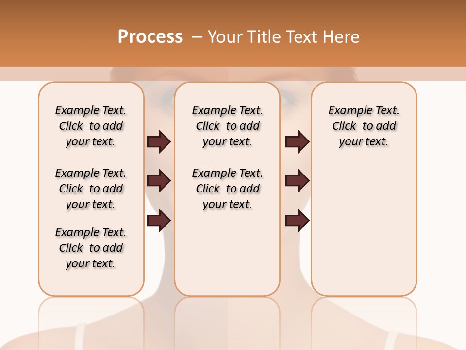 Young Wellbeing Girl PowerPoint Template