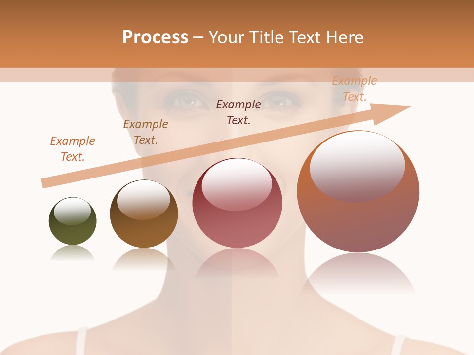 Young Wellbeing Girl PowerPoint Template