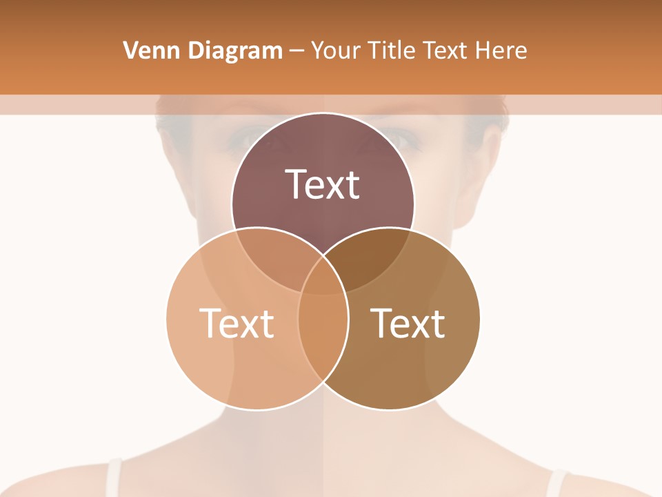 Young Wellbeing Girl PowerPoint Template