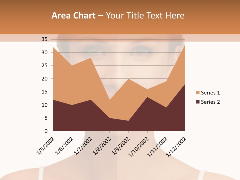 Young Wellbeing Girl PowerPoint Template