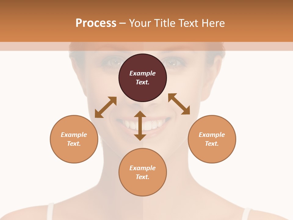 Young Wellbeing Girl PowerPoint Template