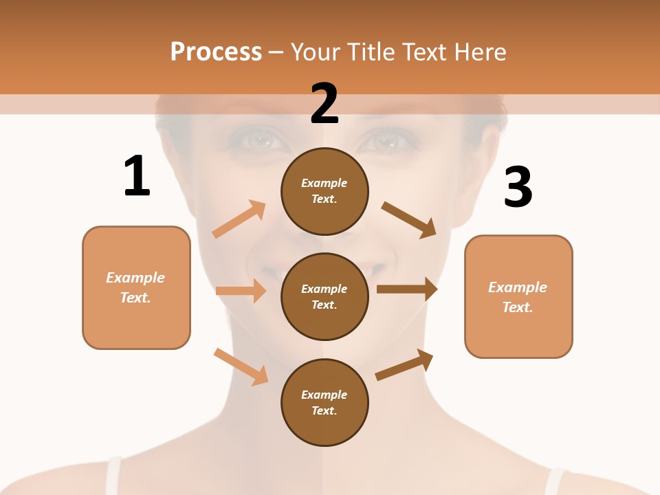 Young Wellbeing Girl PowerPoint Template