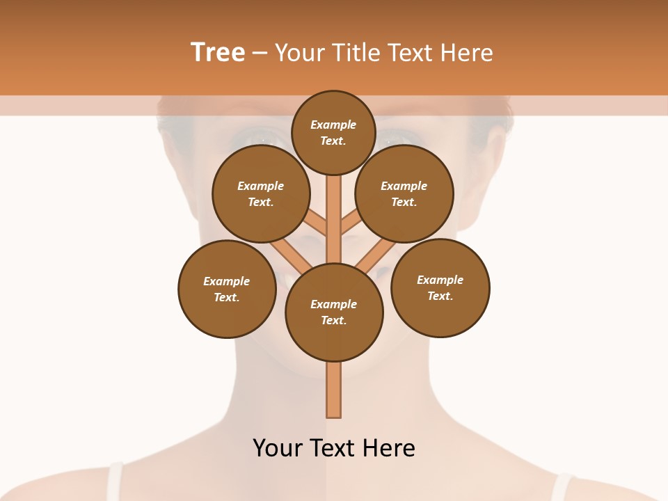 Young Wellbeing Girl PowerPoint Template