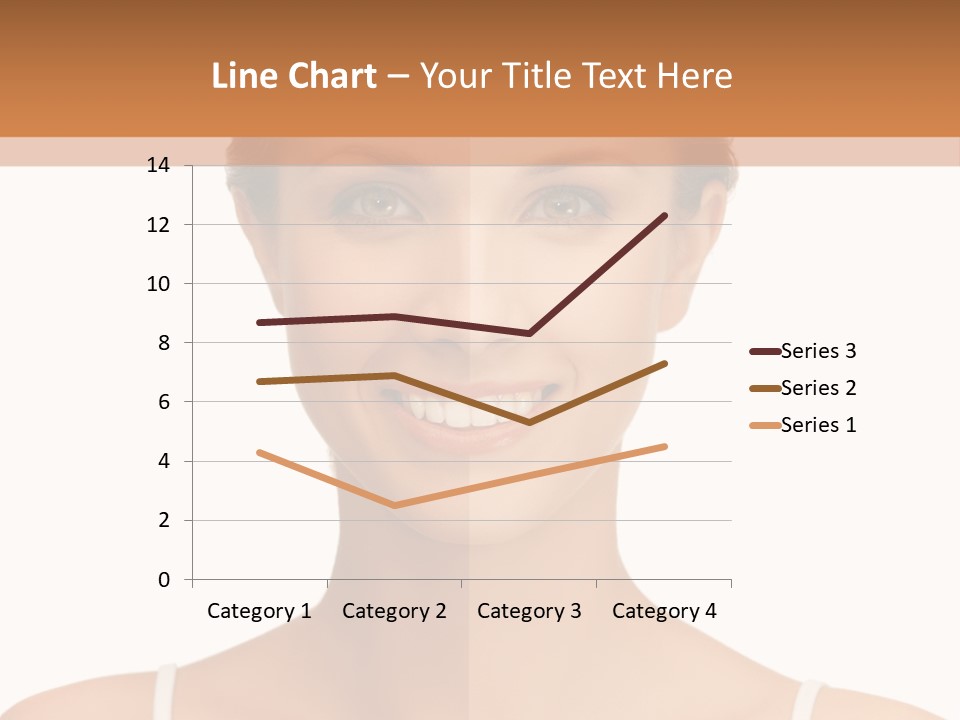 Young Wellbeing Girl PowerPoint Template