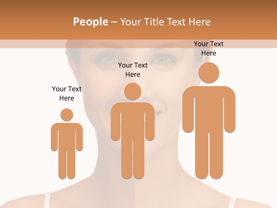 Young Wellbeing Girl PowerPoint Template