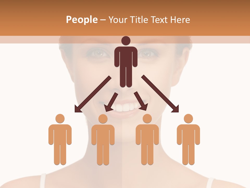 Young Wellbeing Girl PowerPoint Template