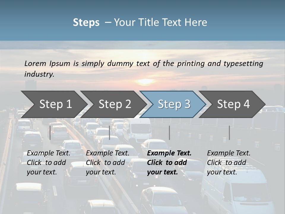 Downtown Air Slow PowerPoint Template