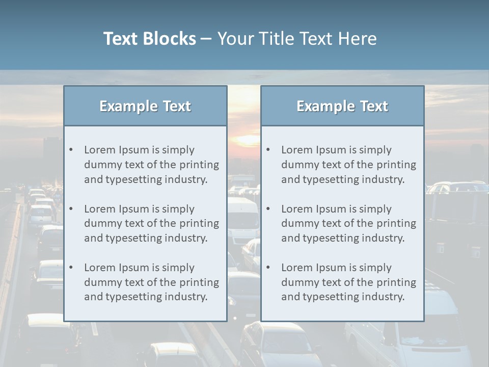 Downtown Air Slow PowerPoint Template