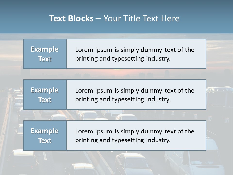 Downtown Air Slow PowerPoint Template