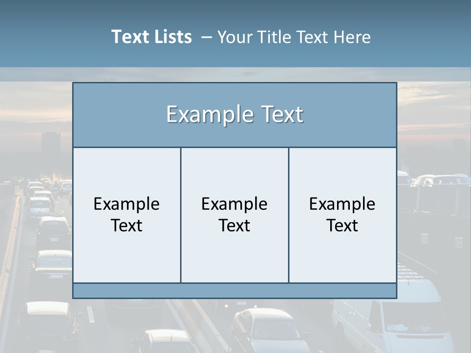 Downtown Air Slow PowerPoint Template