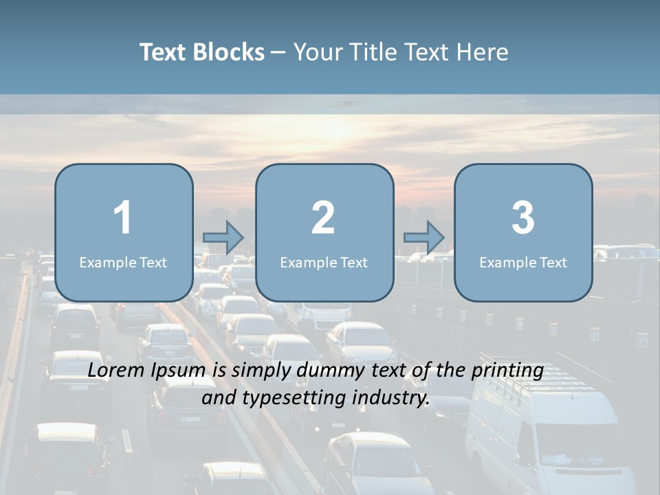 Downtown Air Slow PowerPoint Template