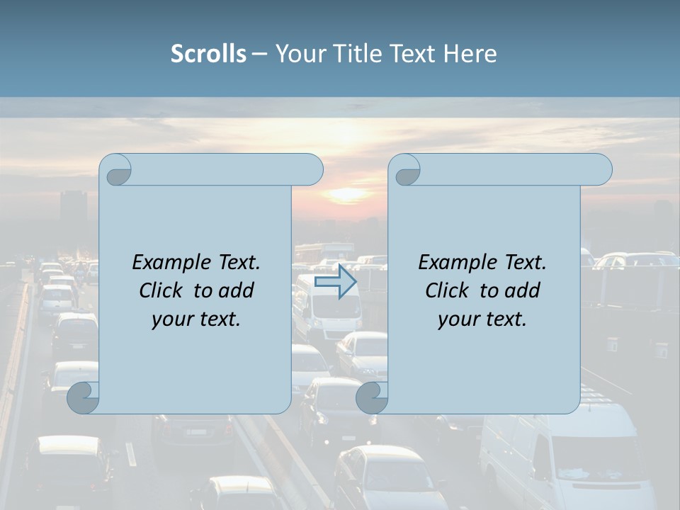 Downtown Air Slow PowerPoint Template