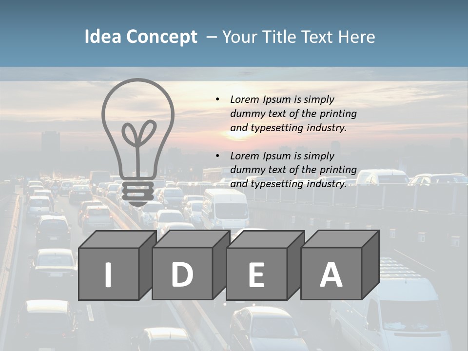 Downtown Air Slow PowerPoint Template