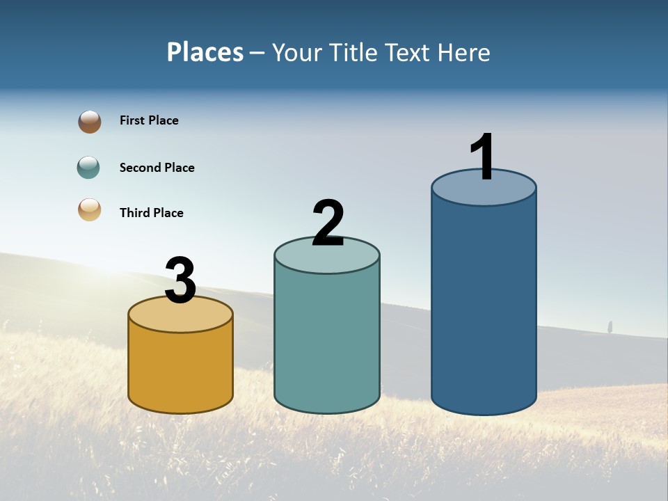 Blue Meal Season PowerPoint Template