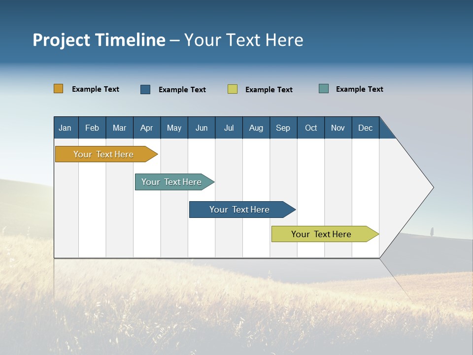 Blue Meal Season PowerPoint Template