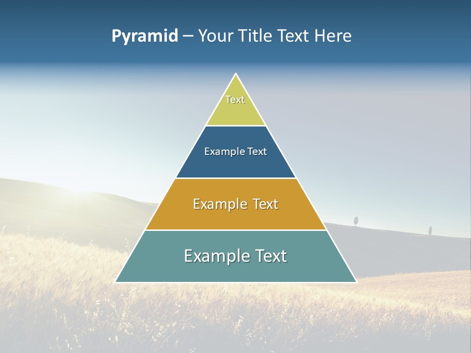 Blue Meal Season PowerPoint Template