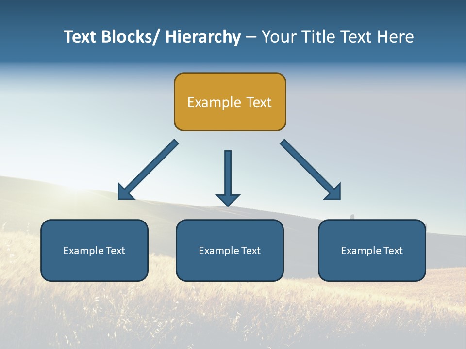 Blue Meal Season PowerPoint Template