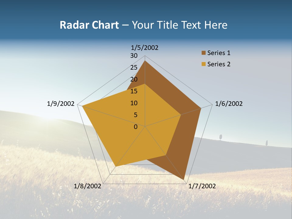Blue Meal Season PowerPoint Template