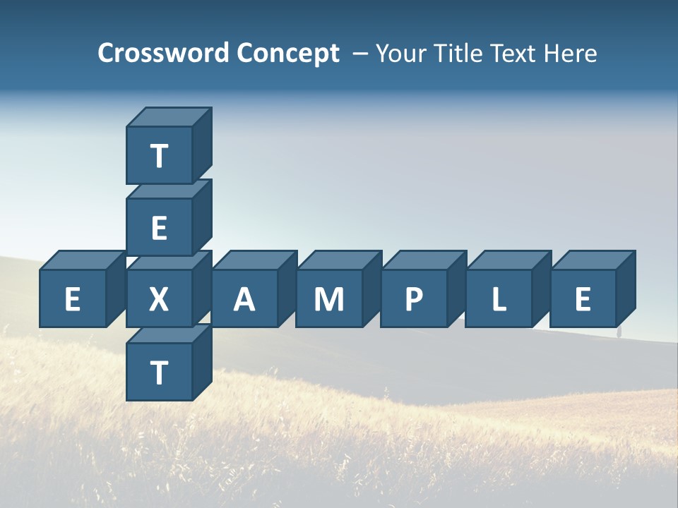 Blue Meal Season PowerPoint Template