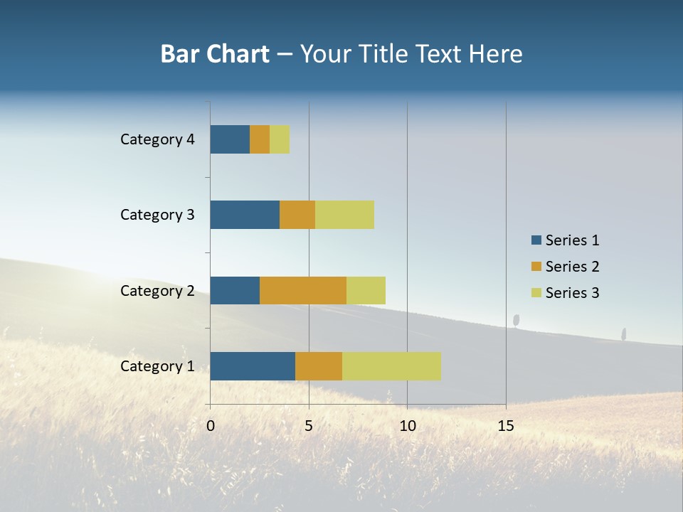 Blue Meal Season PowerPoint Template