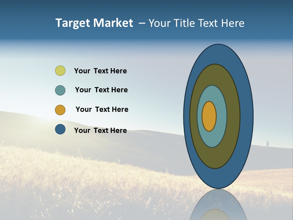 Blue Meal Season PowerPoint Template