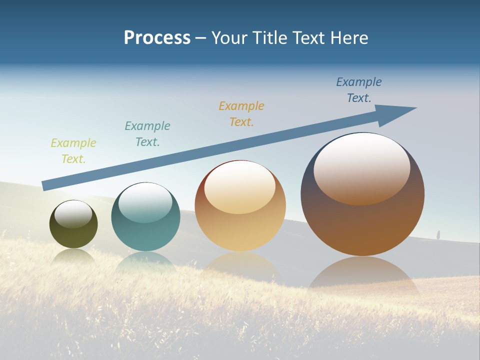 Blue Meal Season PowerPoint Template