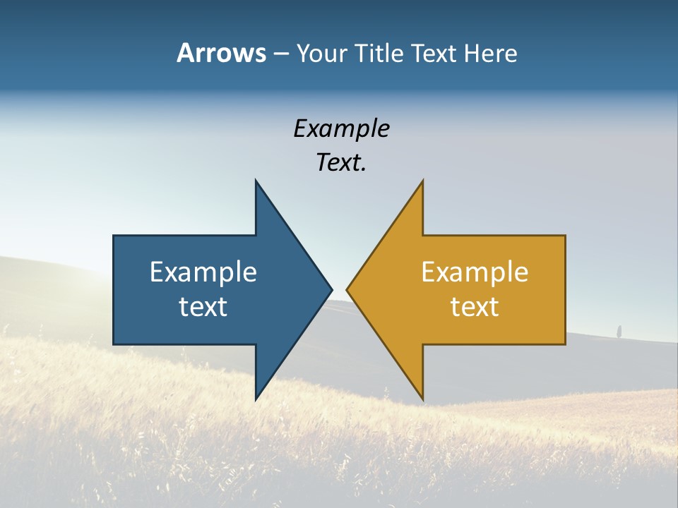 Blue Meal Season PowerPoint Template