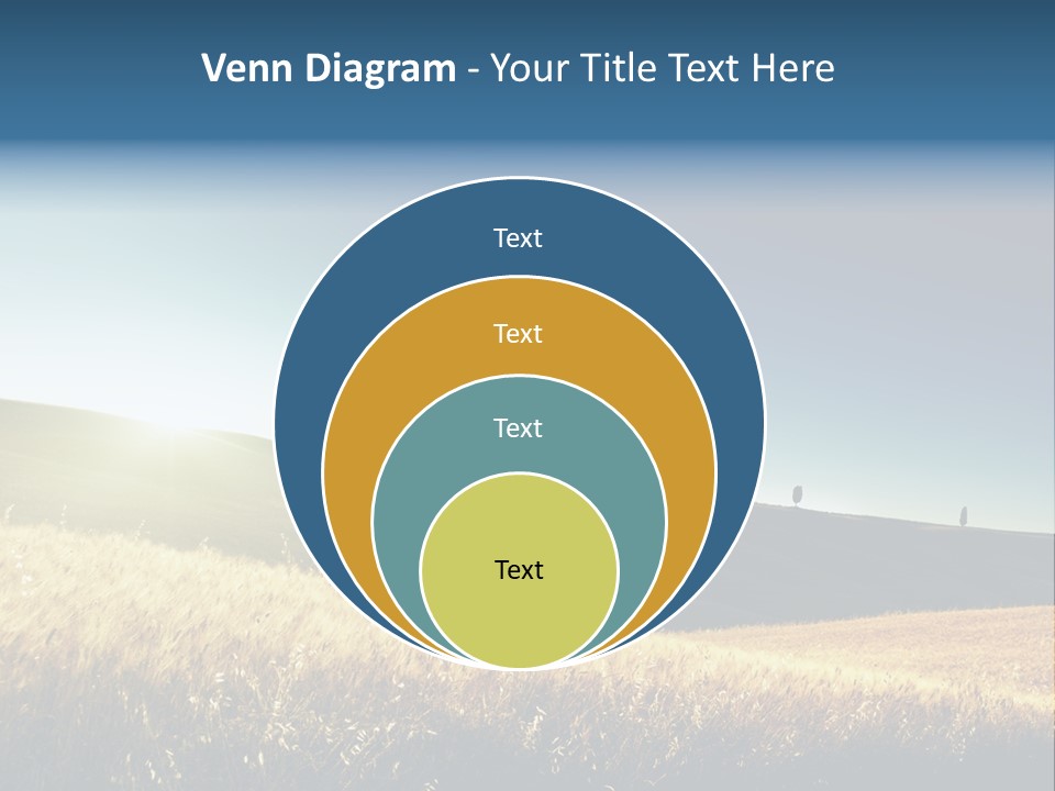 Blue Meal Season PowerPoint Template
