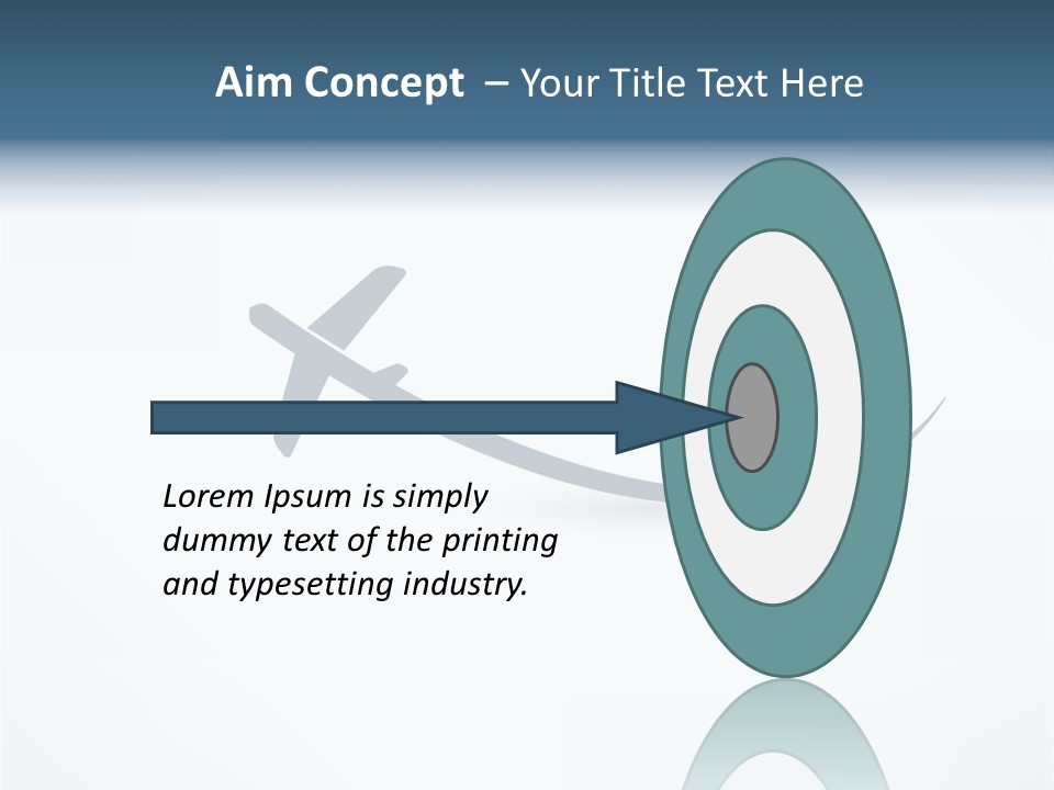 Symbol Commercial Conceptual PowerPoint Template