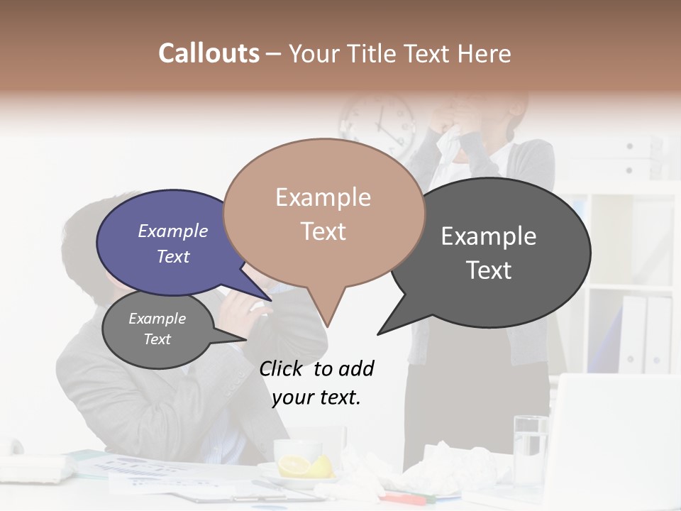 Symptom Rhinitis Health PowerPoint Template